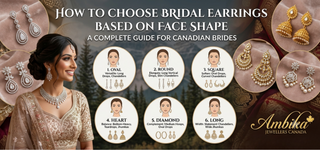 How to Choose Bridal Earrings Based on Face Shape: A Complete Guide for Canadian Brides