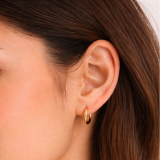Classic Gold Hoops