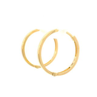 Classic Gold Hoops