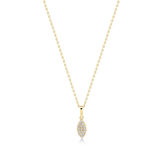 Solene Marquise Pendant Necklace