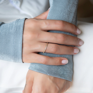 Lumière Pavé Eternity Ring
